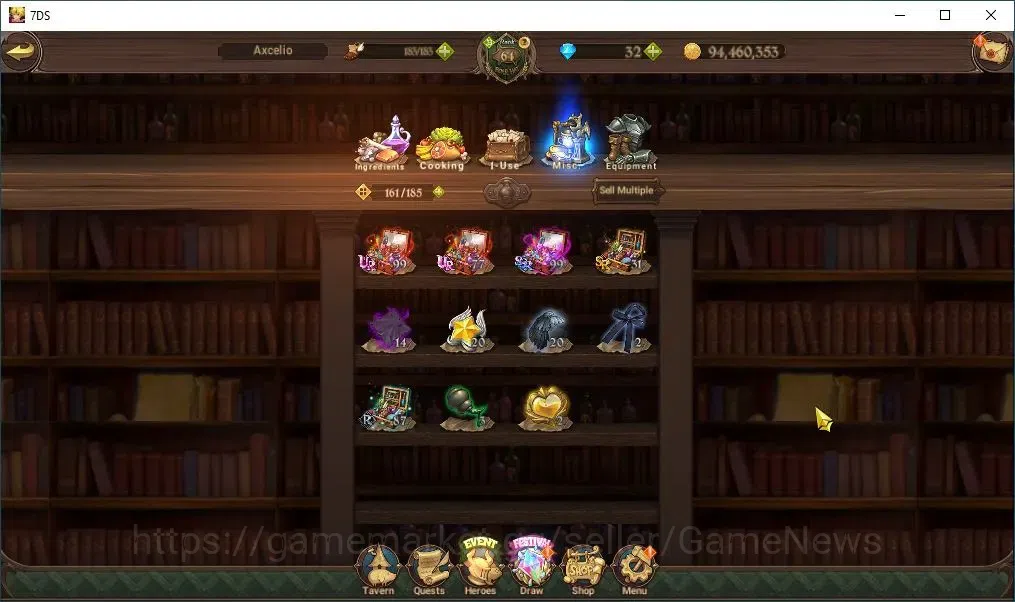 The Seven Deadly Sins: Grand Cross Accounts Global|117 LS|2,6M CC|3 LR+4UR+Full Collab ReZero| image 19