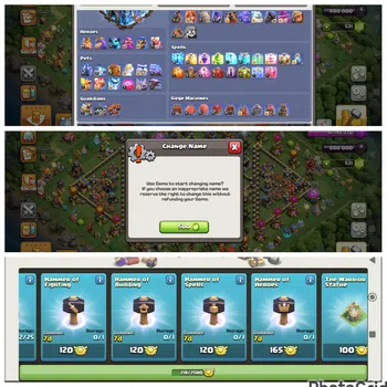 Clash of Clans Accounts High-End FLASH SALE TH 18 LVL 234 3 MAXED WITH 5 EPIC MAXED|DEFENSE&WALL STRONGM|MANY ITEMS&218