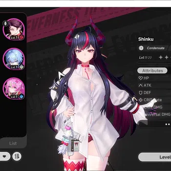 Neverness to Everness Accounts NA|HL 3|2 S-Class 1 Limited (Shinku),Hathor|Orchid Breeze|1 S-Class Selector|2 Selector