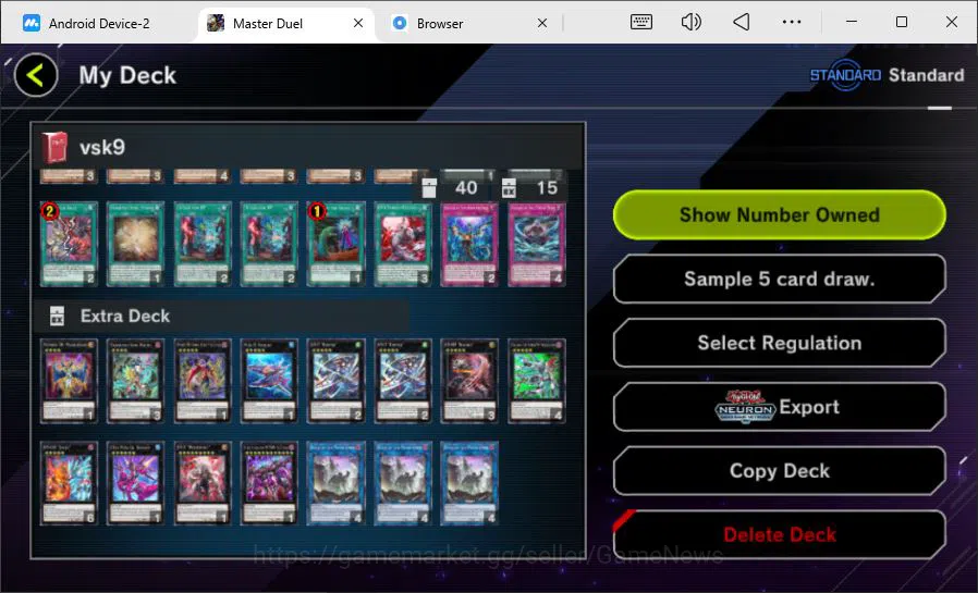 Yu-Gi-Oh! Master Duel Accounts Mid-Level Lv 18 | 18 Deck|Vanquish-K9, Yummy, FiendSmith, Resonator, Etc|Ranked 5