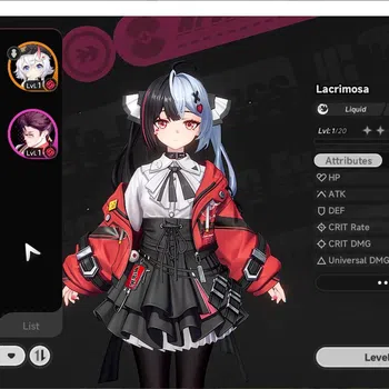 Neverness to Everness Accounts GLOBAL SEA|HL 3|2 SSR(Lacrimosa),Sakiri|1 S-Class  image 1