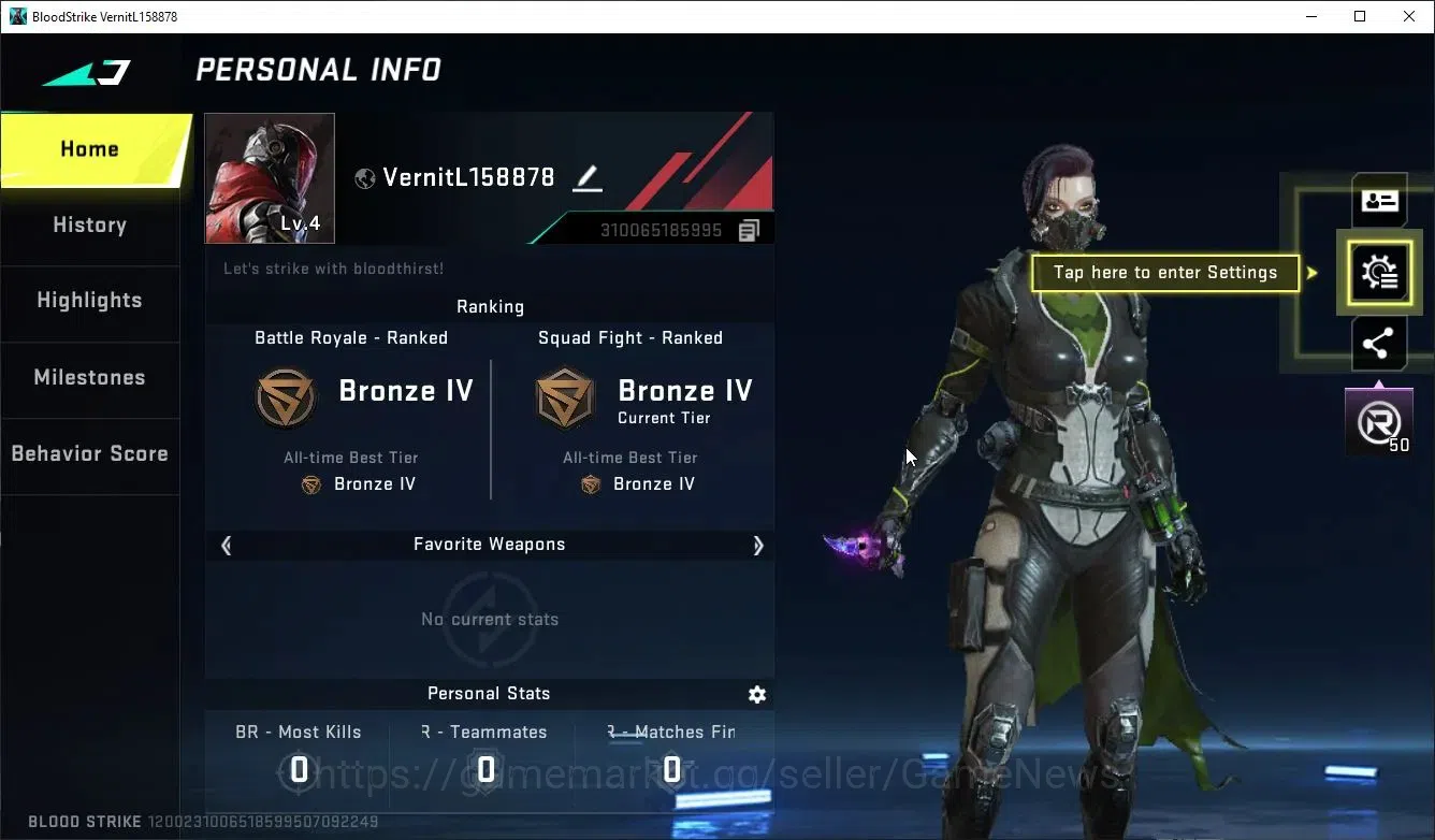 Blood Strike Accounts Rare Skin ASIA|MELEE ButerFly Knife- STARFALL+ Legendary Melee katana-Ronin |NetEas|Check SS|BLS5410 2
