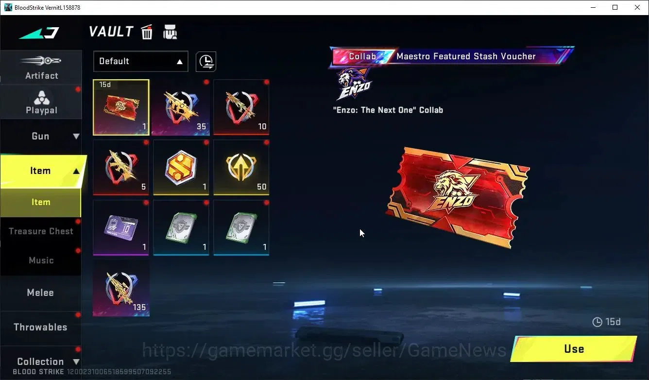 Blood Strike Accounts Rare Skin ASIA|MELEE ButerFly Knife- STARFALL+ Legendary Melee katana-Ronin |NetEas|Check SS|BLS5410 8