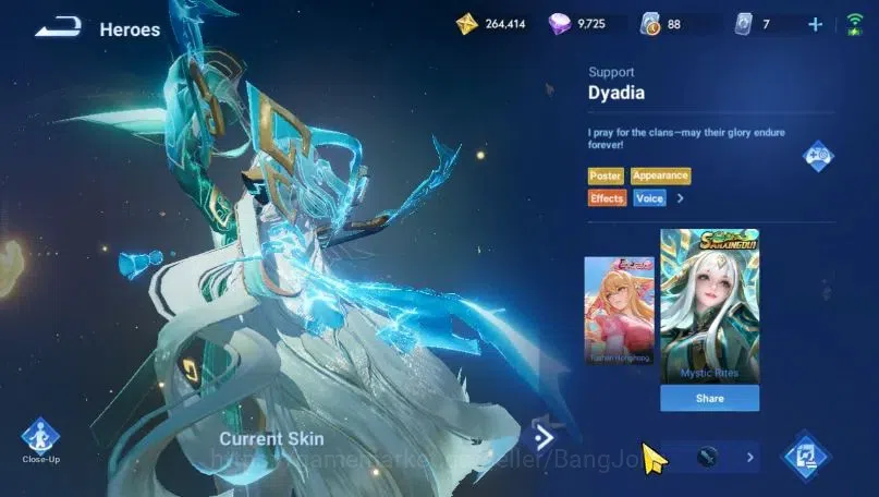 Honor of Kings Accounts Global | 111H 174S | Collab Connan+Blessed Luban N image 18