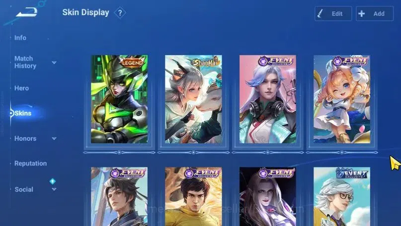 Honor of Kings Accounts Global | 111H 174S | Collab Connan+Blessed Luban N image 4