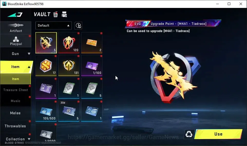 Blood Strike Accounts ASIA|Starter|2 ULTRA[M700-Iridian,AK47-Hellbound]| image 12
