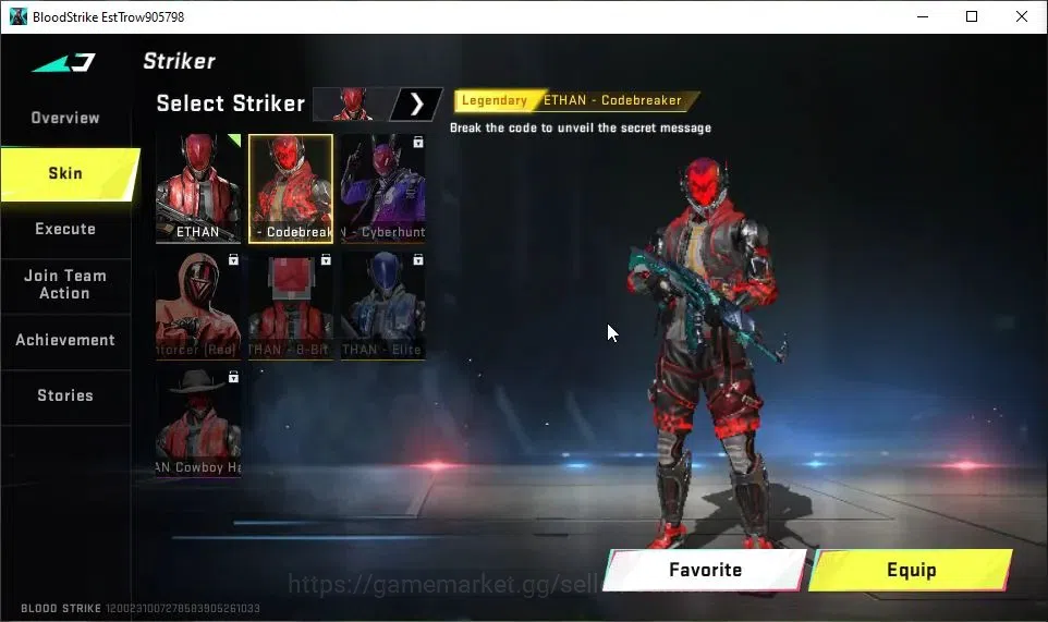 Blood Strike Accounts ASIA|Starter|2 ULTRA[M700-Iridian,AK47-Hellbound]| image 3