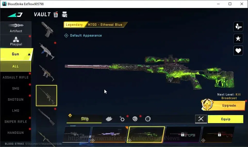 Blood Strike Accounts ASIA|Starter|2 ULTRA[M700-Iridian,AK47-Hellbound]| image 6
