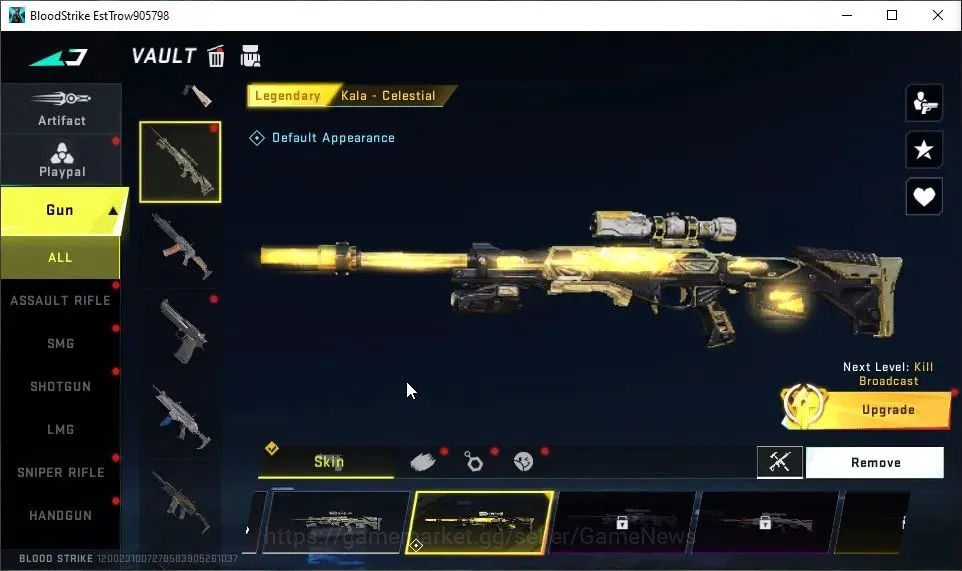 Blood Strike Accounts ASIA|Starter|2 ULTRA[M700-Iridian,AK47-Hellbound]| image 8