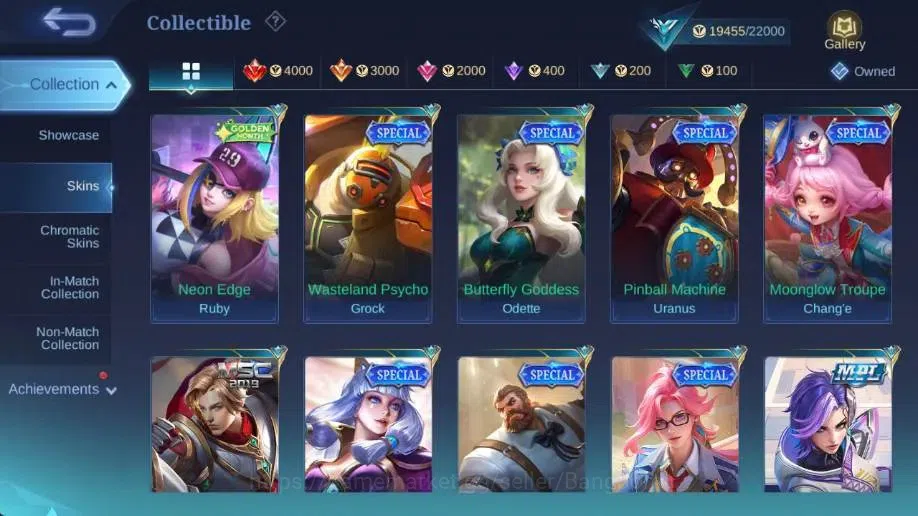 Mobile Legends: Bang Bang Accounts Global|Hero 69|Skin 84|Seasoned|CC Natalia|Gara|Va image 14