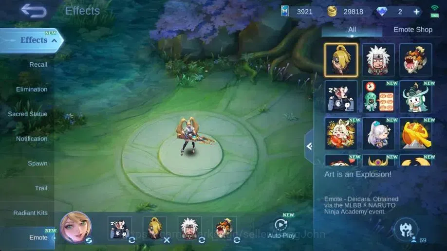 Mobile Legends: Bang Bang Accounts Global|Hero 69|Skin 84|Seasoned|CC Natalia|Gara|Va image 7