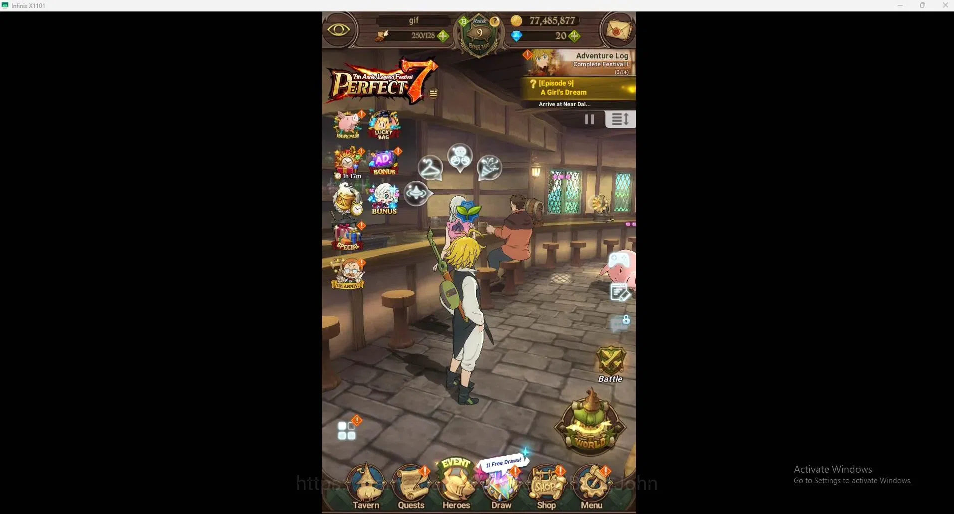 The Seven Deadly Sins: Grand Cross Accounts Global |234K CC| 1589 GP | UR Nemesis Meliodas, De image 5