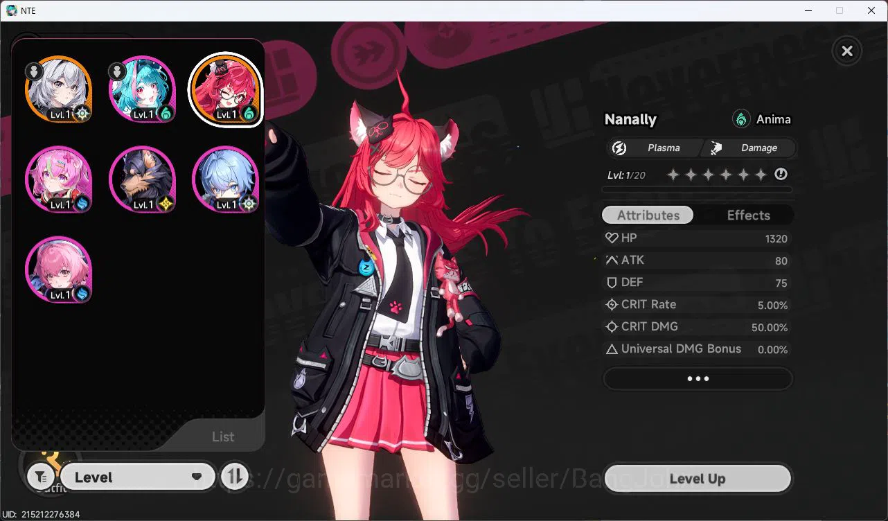 Neverness to Everness Accounts EU |Starter Lvl 3| 1 SSR(Nanally)+5SR |Selector 40 image 3