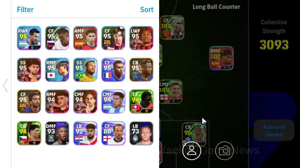 eFootball Accounts Android|Epic Rivaldo,Andy Cole,Gabriel Batistuta,S image 2