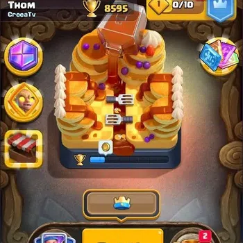 Clash Royale Accounts High-End Trophy 8595|CL 1187|KTL 12|117 Cards + 1 Max|7 Champ|2 Hero + 7 Evo|Arena 22|806 Gems|13K