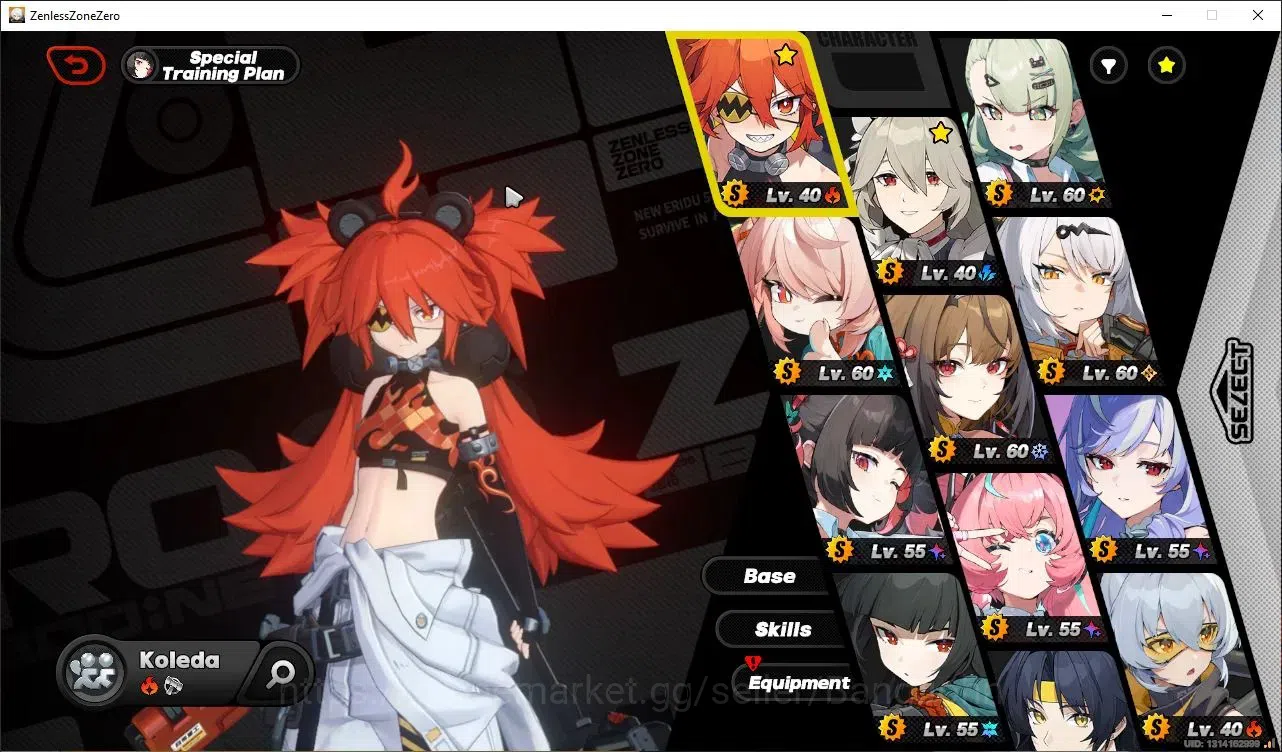 Zenless Zone Zero Accounts Others ASIA|IK.56|10 Limited|Full VH&AOD|(Nanggong yu,Vivian+Outfit,Pyrois)+Sign|46k PolyC|ALL 3