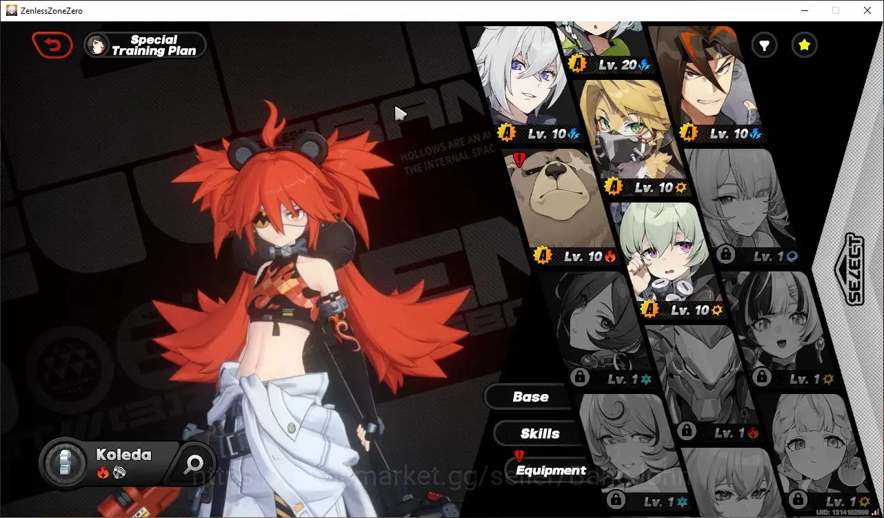 Zenless Zone Zero Accounts Others ASIA|IK.56|10 Limited|Full VH&AOD|(Nanggong yu,Vivian+Outfit,Pyrois)+Sign|46k PolyC|ALL 5