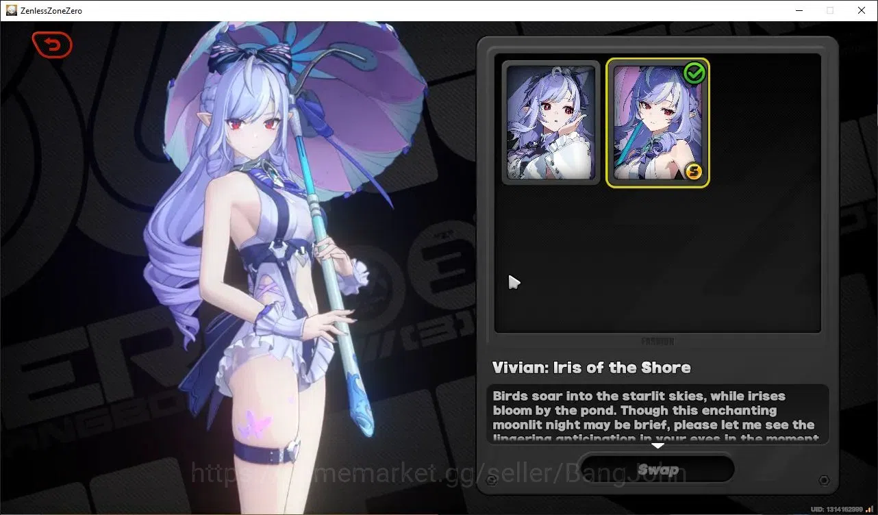 Zenless Zone Zero Accounts Others ASIA|IK.56|10 Limited|Full VH&AOD|(Nanggong yu,Vivian+Outfit,Pyrois)+Sign|46k PolyC|ALL 7