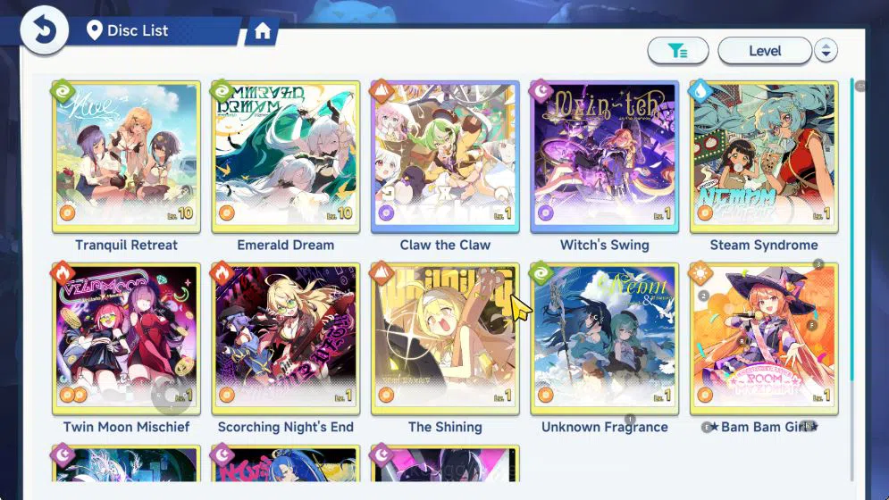 Stella Sora Accounts GLOBAL | Fresh Starter |  Chitose , 2 SSR Disc , 11 SR Disc , 1.1K SD | Selector ON | Log Yostar 4