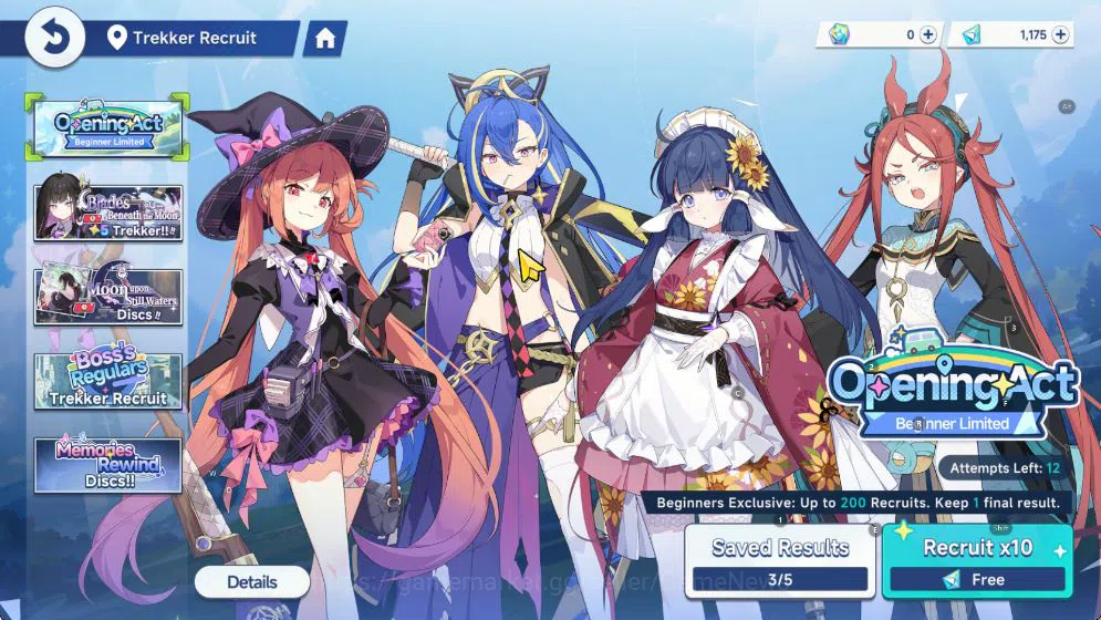 Stella Sora Accounts GLOBAL | Fresh Starter |  Chitose , 2 SSR Disc , 11 SR Disc , 1.1K SD | Selector ON | Log Yostar 6