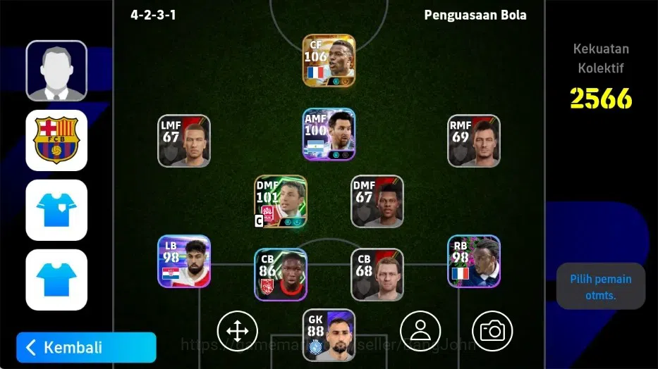 eFootball Accounts Legends & Iconic Players Mobile|PW 2566|New Kylian Mbappe BigT,Mark Van Bommel Epic|2026|Check SS EFB2752B 1