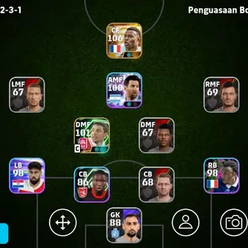 eFootball Accounts Legends & Iconic Players Mobile|PW 2566|New Kylian Mbappe BigT,Mark Van Bommel Epic|2026|Check SS EFB2752B