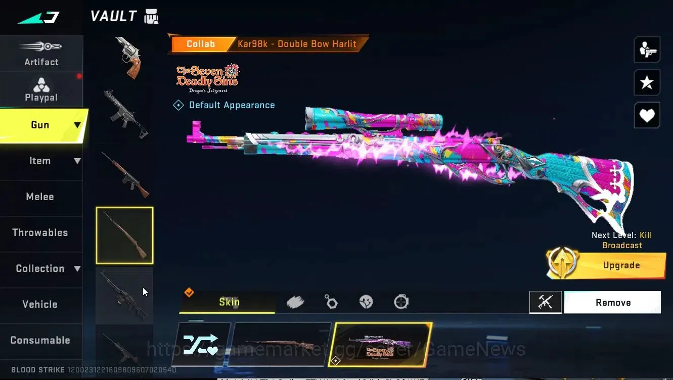 Blood Strike Accounts ASIA|ETERNAL DEagle-Scorpius Lv2, Spear-Relic|Coll image 17