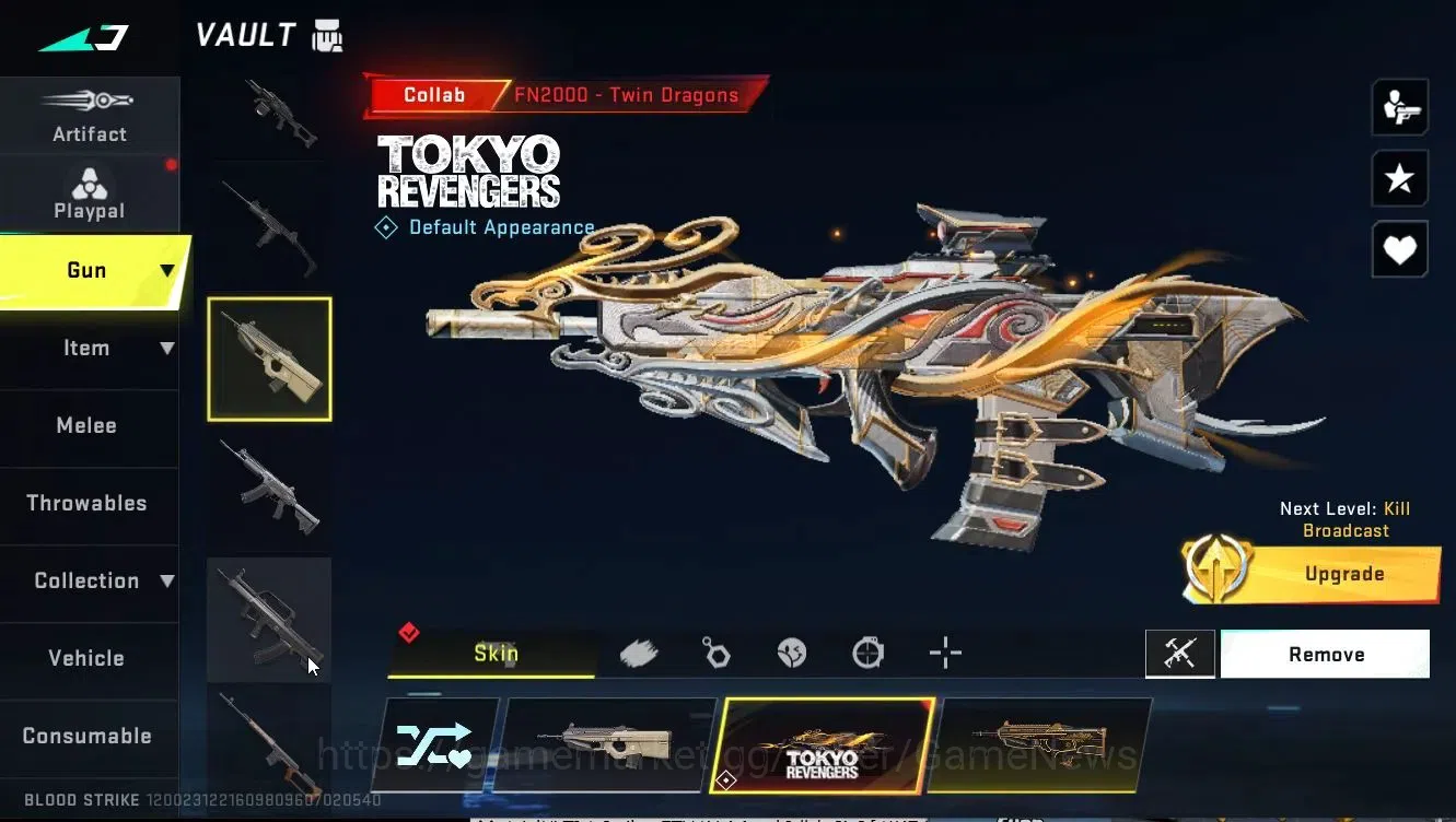 Blood Strike Accounts ASIA|ETERNAL DEagle-Scorpius Lv2, Spear-Relic|Coll image 18