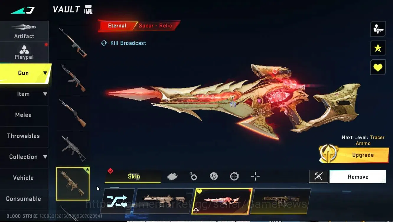 Blood Strike Accounts ASIA|ETERNAL DEagle-Scorpius Lv2, Spear-Relic|Coll image 20
