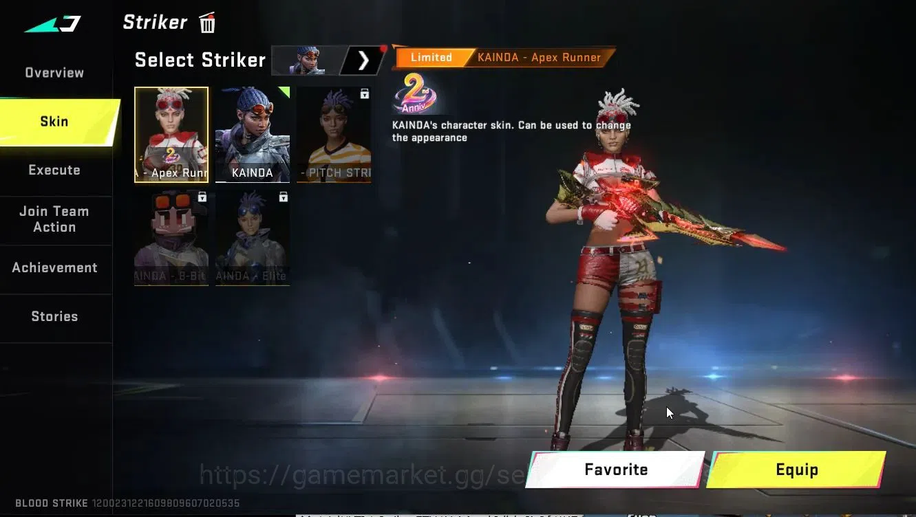 Blood Strike Accounts ASIA|ETERNAL DEagle-Scorpius Lv2, Spear-Relic|Coll image 7