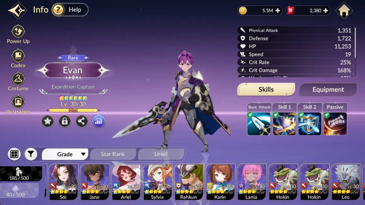 Seven Knights Re:Birth Accounts [Re:BIRTH]Global300xx|19 Legend,5 SPECIAL|TeoTc6,R image 12