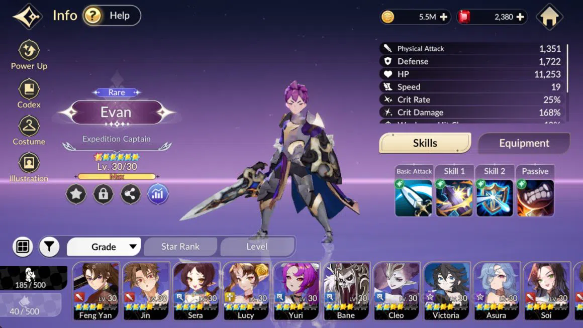 Seven Knights Re:Birth Accounts [Re:BIRTH]Global300xx|19 Legend,5 SPECIAL|TeoTc6,R image 13