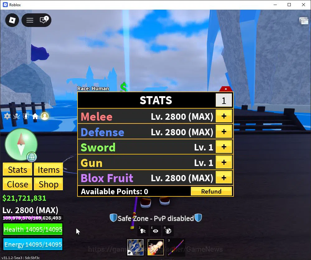 Blox Fruit |Lv Max + Dough,GodHuman|21M Beli 35K Frag|2 Myth Weap 2 Legend Fruit |Human V1|Unverif(RBL941) Roblox Accounts Blox Fruit |Lv Max + Dough,GodHuman|21M Beli 35K Frag|2 Myth Weap 2 Legend Fruit |Human V1|Unverif(RBL941)
