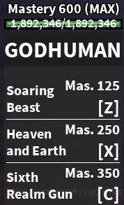 Roblox Accounts Blox Fruit |Lv Max + Dough,GodHuman|21M Beli 35K Frag|2 Myth Weap 2 Legend Fruit |Human V1|Unverif(RBL941) 12