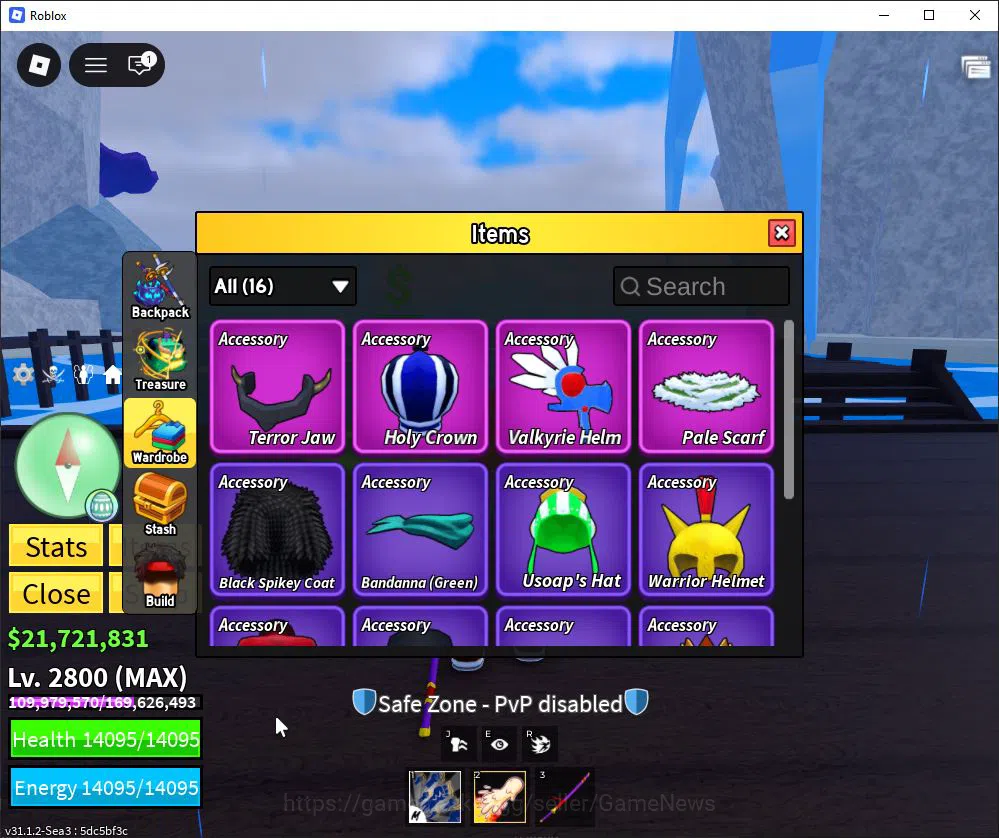 Roblox Accounts Blox Fruit |Lv Max + Dough,GodHuman|21M Beli 35K Frag|2 Myth Weap 2 Legend Fruit |Human V1|Unverif(RBL941) 5