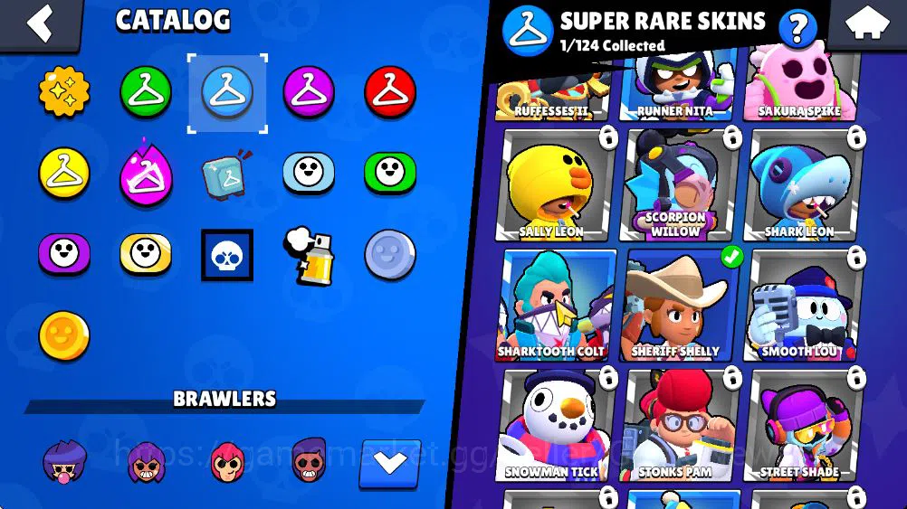 Brawl Stars Accounts 2182Trophy|26 Brawlers 2 Max Lv Legend:Meg Myth:Da image 12
