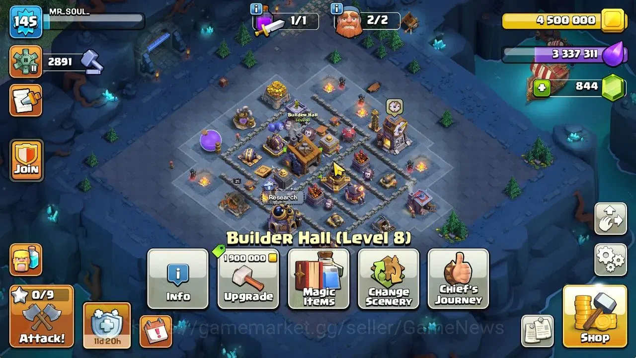 Clash of Clans Accounts TH 13-BH 8|LV 145|HH 7|BK 64,AQ 65,GW 40,MP 38,RC  image 12