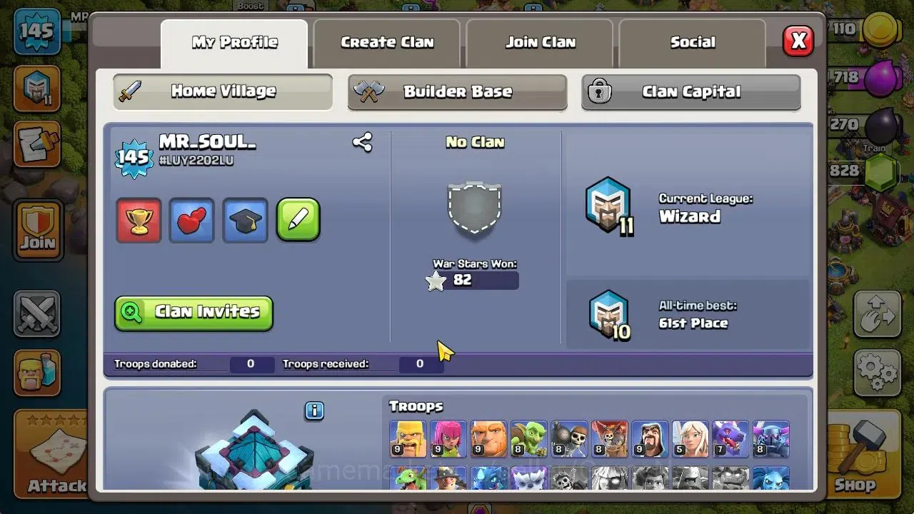 Clash of Clans Accounts TH 13-BH 8|LV 145|HH 7|BK 64,AQ 65,GW 40,MP 38,RC  image 3