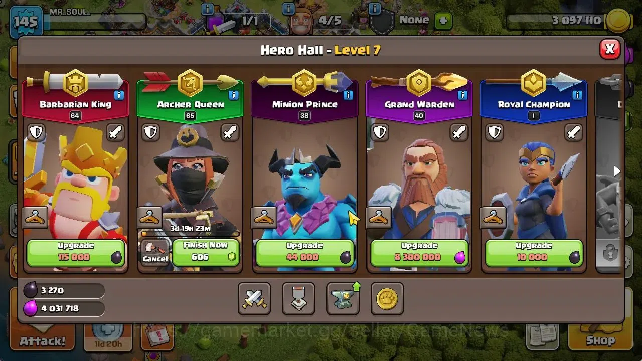 Clash of Clans Accounts TH 13-BH 8|LV 145|HH 7|BK 64,AQ 65,GW 40,MP 38,RC  image 7