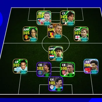eFootball Accounts Legends & Iconic Players EFOOTBALL COLECTIVE 3209+ | BIGTIME EDEN HAZARD,F INZAGHI,F RIJKARD,M