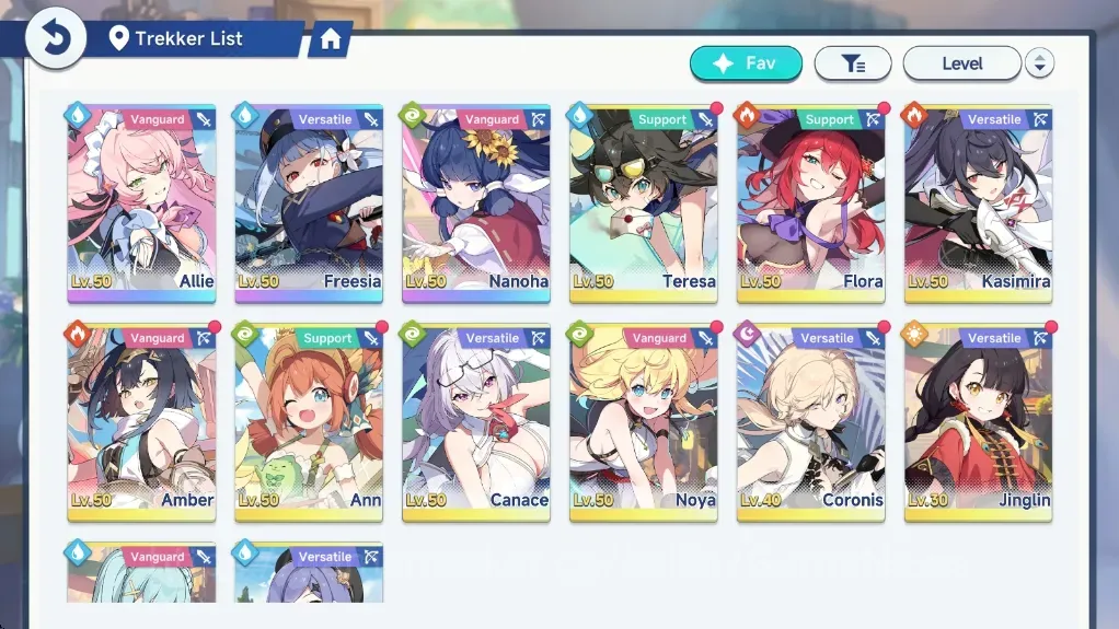 Stella Sora Accounts Global|Lv15|30k Stellanite,13 Ceru Ticket|3 SSR 1 Limited (Allie,Freesia,Nanoha)|1 SSR Disc|1 Selector 1