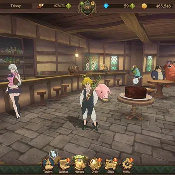 The Seven Deadly Sins: Grand Cross Endgame GLOBAL|2M CC|LS 100|LR Elizabeth|4 UR MEresca,Sabu image 1