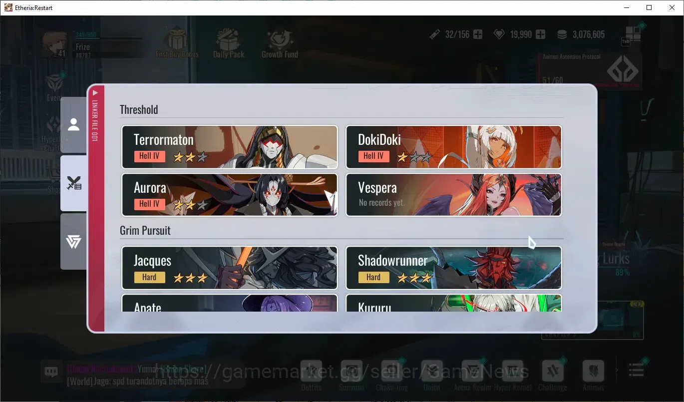 Etheria: Restart Accounts GLOBAL-S25|Lv41|19,9K DM|10 SSR[Yeli,Lian,Plume,Li image 10