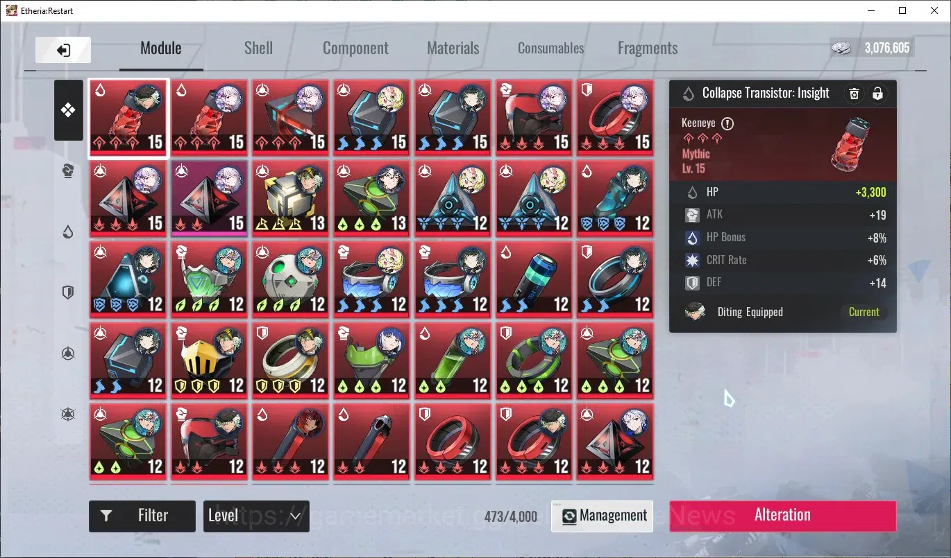 Etheria: Restart Accounts GLOBAL-S25|Lv41|19,9K DM|10 SSR[Yeli,Lian,Plume,Li image 14