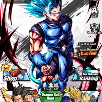 Dragon Ball Legends Accounts High-End 496M TP|LV 163|4UL+2LR+14LL|SS Goku Vegeta,SS Goku,Vegeta,Omega Shenron,LR(SSG