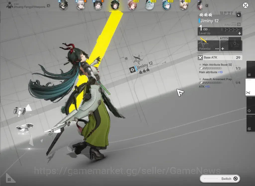 Arknights: Endfield Accounts NA/EU | Starter with Wep Selector | Zhuang Fangyi  image 4