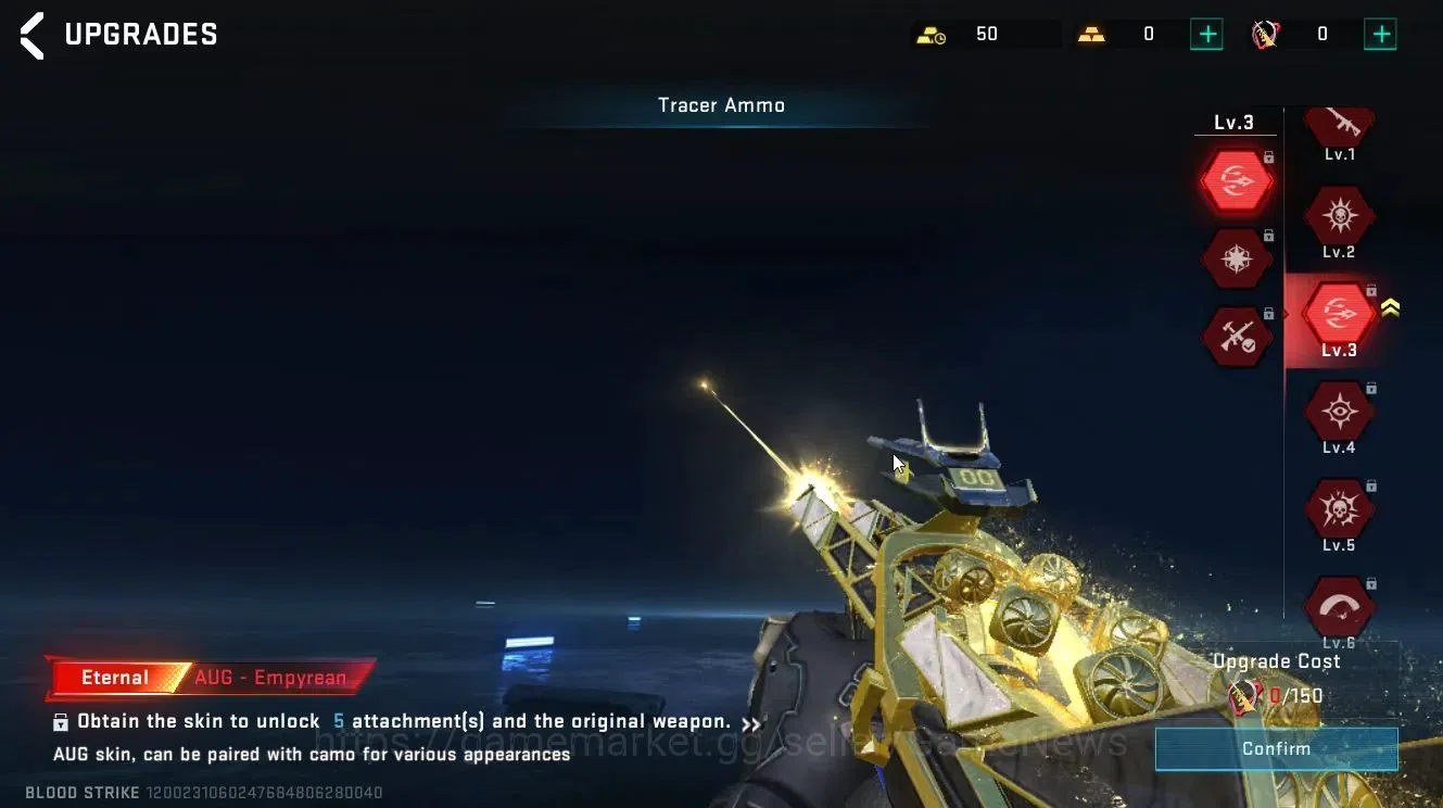 Blood Strike Accounts ASIA|ETERNAL AUG-Empyrean Lv3|ULTRA M700-Boitatá|2 image 6