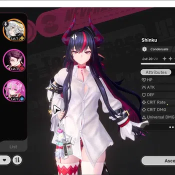Neverness to Everness Accounts GLOBAL SEA|HL 11|3 S-Class 1 Limited (Shinku+Sign)|1S-Class Selector Box|Selector ON|Overcast