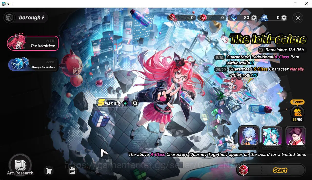 Neverness to Everness Accounts GLOBAL EU|HL 3|1 SSR Limited Nanally|1 S Arc|4 SR  image 10