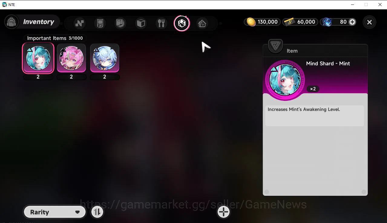 Neverness to Everness Accounts GLOBAL EU|HL 3|1 SSR Limited Nanally|1 S Arc|4 SR  image 6